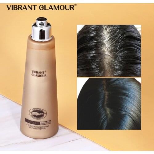 VIBRANT GLAMOUR Crocodile Nourishing Repair Shampoo Smooth Treat Water And Oil Imbalance Shiny Silky Protein Complex Hair Care