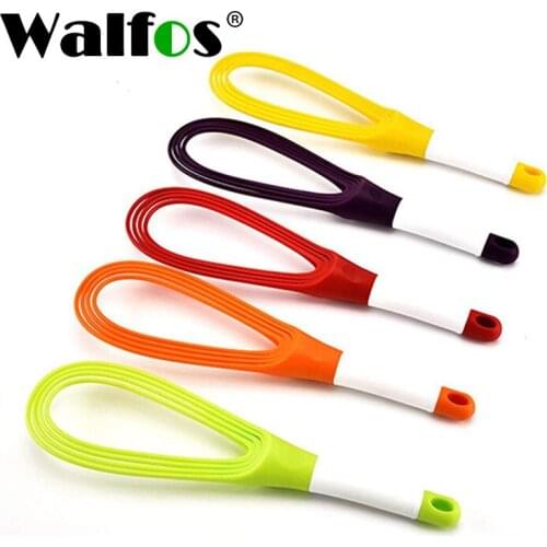 WALFOS Rotatable Mixer 2in1 Rotatable Egg Beaters Food-Grade Whisk Cook Tools Kitchen Blender Detachable Washable Egg Mixer