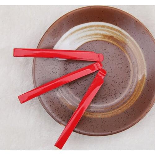 10 Pack Anime Red Hairpins Flat Style Hair Clips Pins Cosplay Props Hair Styling Party Daily Accessories