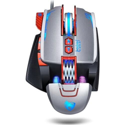 2021 PC Professional Gaming Mouse Optical USB Wired Computer Mouse Gamer LED Mice Game Mouse Ergonomic Mause For Laptop PC