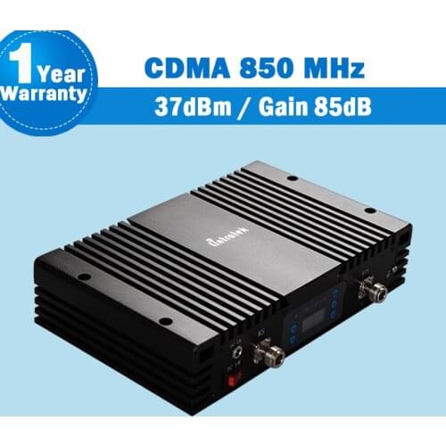 5W Great Power amplifier 85dB GSM CDMA 850 Mobile Phone Signal Repeater with MGC/ALC 2G 3G UMTS 850mhz repetidor de celular S35