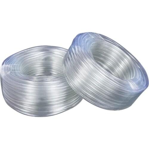 Aquarium Tube Reinforced 4*6mm Transparent Aquarium Oxygen Pump Hose Air Bubble Stone Aquarium Fish Tank Pond Pump Tube Quality