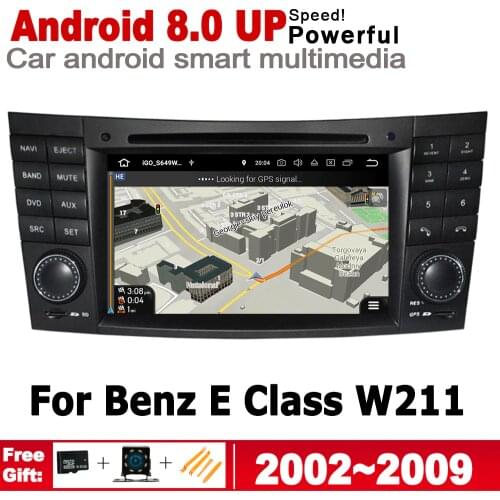 Car Multimedia Player For Mercedes Benz E Class W211 2002~2009 NTG Android Radio GPS Navigation Stereo Autoaudio DVD Player