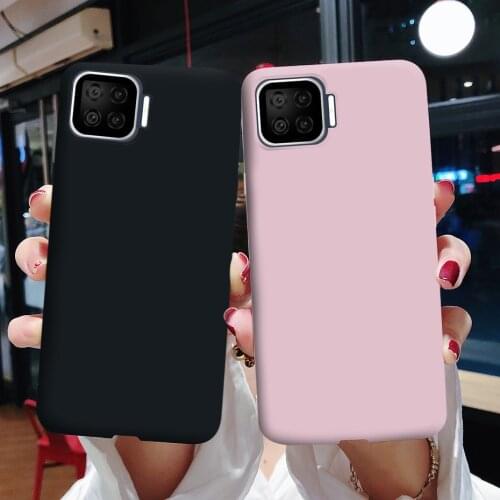 For OPPO Reno 4 Lite Case For OPPO F17 Pro Case Silicone Fundas Soft Bumper Cover For OPPO Reno4 Lite CPH2125 A93 F17Pro Shell