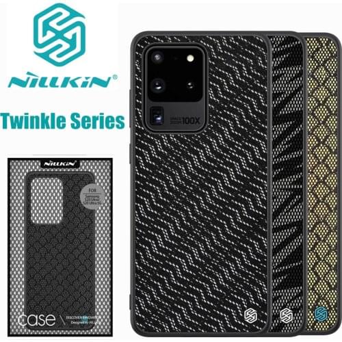 For Samsung Galaxy S20 Case NILLKIN Twinkle Case for Samsung Galaxy S20 Ultra Back Cover Nilkin Reflective Glow PC Hard case