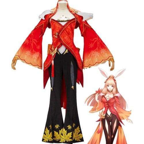 Hot Game Arena Of Valor Gongsun Li Cosplay Costume Daily Women Carnival Party Uniform Brand New For Halloween Christmas Party