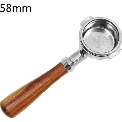 Coffee Bottomless Portafilter 58mm For Aibo/WEGA/rocket Replacement Handle Basket Espresso Machine Accessory Dropshipping