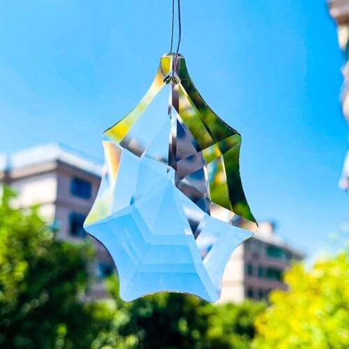 1 PCS Spider Web Transparent Crystal Lamp Pendant Crystal Pendant Hotel Lamp Decoration Pendant Home Arts and Crafts