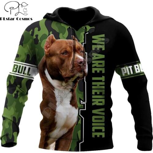 Drop shipping Love Pitbull Dog 3D All Over Printed Mens autumn Hoodie Unisex Casual Pullover Streetwear Jacket Tracksuits DK255