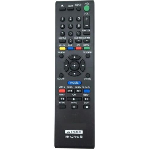 Remote control for Sony AV RM-ADP069 HBD-E580 BDV-N790W HB-DE3100 RM-ADP059 RM-ADP057 RM-ADP074 RM-ADP072