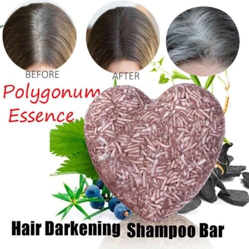 Plant Shampoo Soap In addition to mites prevent hair loss black hair care Polygonum multiflorum shampoo shampoo handmade soap #E