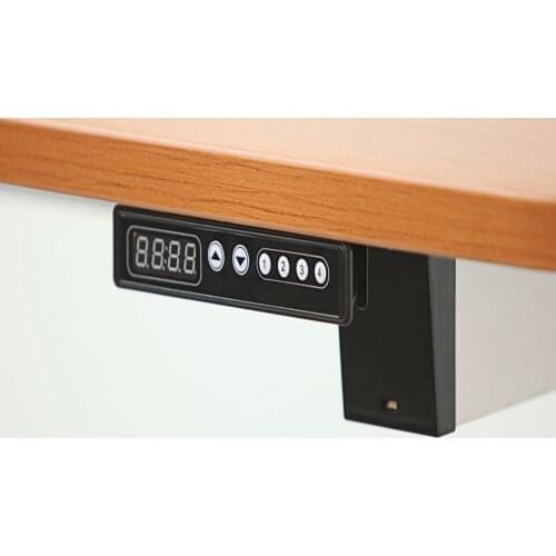 Height adjustable desk frame