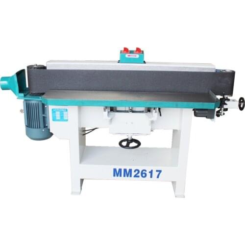 MM2617 Vertical Moving Sanding Machine Woodworking Machinery Sanding Belt Machine Chamfer Polishing And Deburring Sanding Tool