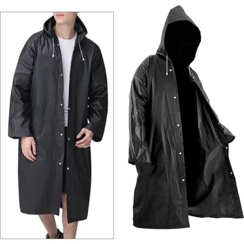 Waterproof Rain Poncho Bike Bicycle Rain Cape Jacket Rain Coat Lightweight Compact Reusable Rain Outerwear for Adults