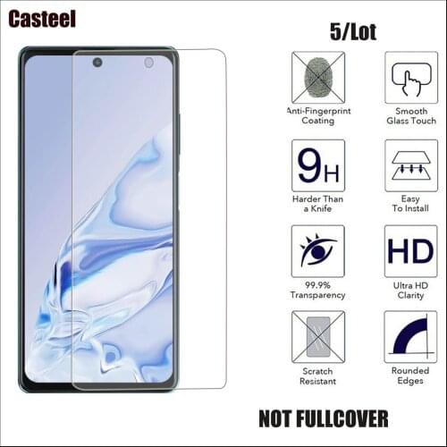 5 Pcs 0.3mm 9H Premium 2.5D Curved Edge Tempered Glass For Blackview A100 Screen Protector Film