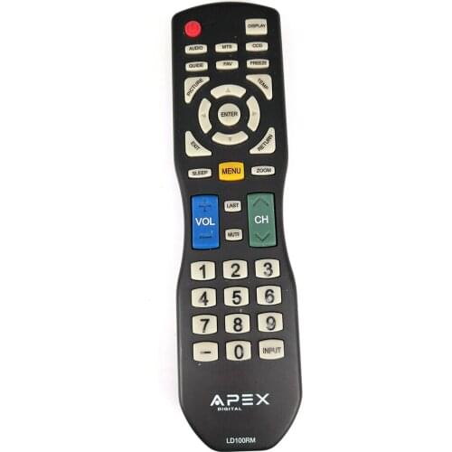 90%New Original LD100RM Remote Control For APEX TVs LE4643 LE5043 LD3249 LD3288 LD3288T LD3288M LD4077 LE4077M Fernbedienung