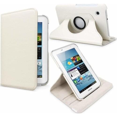 For Samsung Galaxy Tab 2 7.0 Case 360 Rotation Flip PU Stand Case Cover for Samsung Galaxy Tab2 7.0 P3100 P3113 Tablet Funda