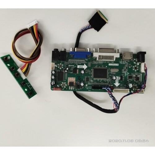 Kit for B156HW01 SCREEN Controller Board 40pin LCD LED M.NT68676 DIY 1920x1080 HDMI+DVI+VGA Panel Display Monitor 15.6"