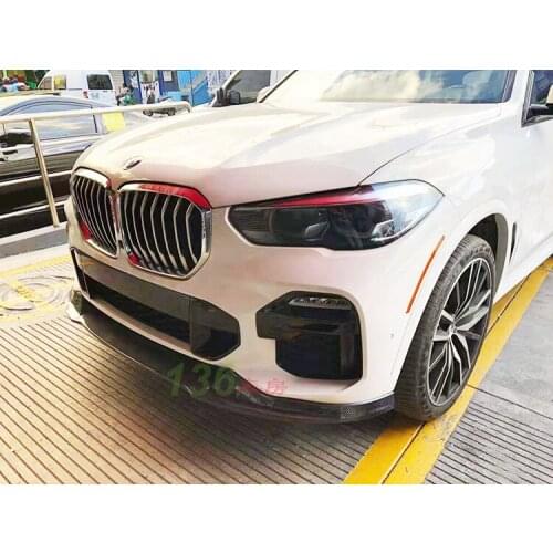 Lively2021 Fit For Bmw X5 Mtech Spoiler Hamann Front Shovel Carbon Fiber Head Lip