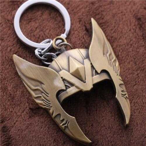 Marvel Legends Avengers Sell Like Hot Cakes Key Chain New Movie Keychain Thor Mask Button Gift Button Pangs Wholesale Keyring