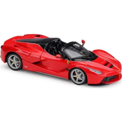 Bburago 1:24 Model Car Simulation Alloy Racing Metal Toy Car Children Toy Gift Collection Ferrari Laferrari Aperta