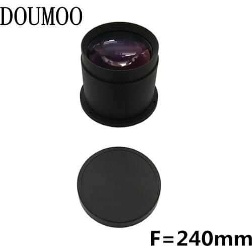 DIY projector lens F=240mm 15 layers coating high definition lens HD projection proejector lens for 10.1 inch 7 inch