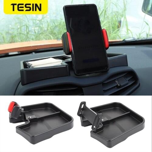 TESIN Car Dashboard IPad Mobile Phone Holder Stand for Jeep Renegde 2015 2016 2017 2018 2019 2021 Interior Parts Car Accessories