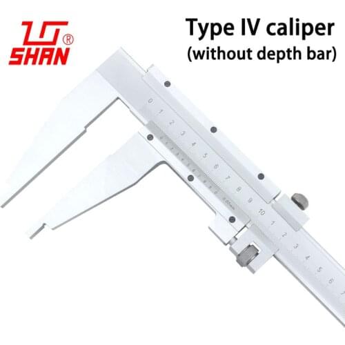 Vernier caliper 0-1000mm Large range high precision metal stainless steel vernier calipers digital caliper measuring tool