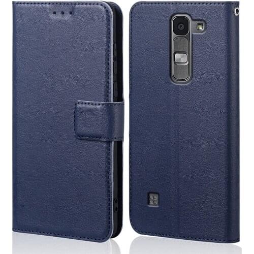 Silicone Flip Case for LG Spirit 4G LTE H440Y Luxury Wallet PU Leather Magnetic Phone Bags Cases for LG Spirit with Card Holder