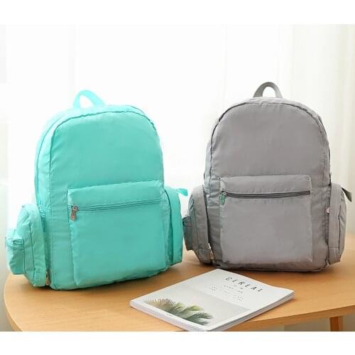 Memory Spin Folding Travel Backpack Ultra Light Portable Storage Bag Multifunctional Waterproof Backpack