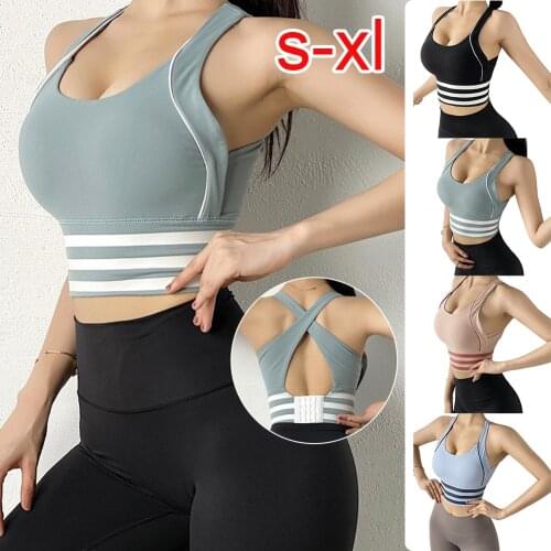 Sports bra crop top fitness women sportswear feminine sport top bras for fitness gym female underwear running push up lingerie