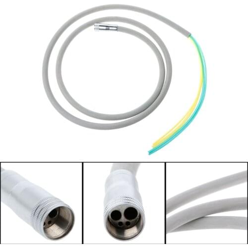 Dental Silicone Tubing Hose For Air Turbine Motor Handpiece Connector 4 Holes X7YB