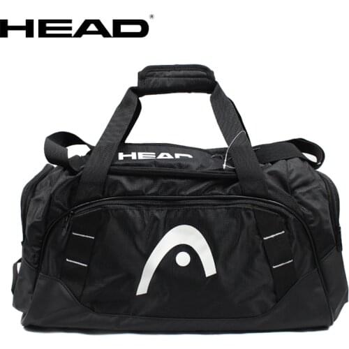 Men Black Original HEAD Tennis Squash Rackets Bag Polyester Nylon Badminton Package Shoulder Bag Tenis Racquet De Padel Backpack