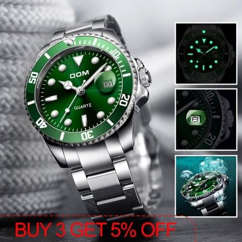 TOLUCK Mens Waterproof Watch