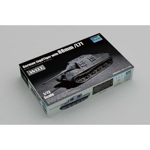 Trumpeter 07166 1/72 German JagdTiger with 88mm /L71 - Scale Model Kit