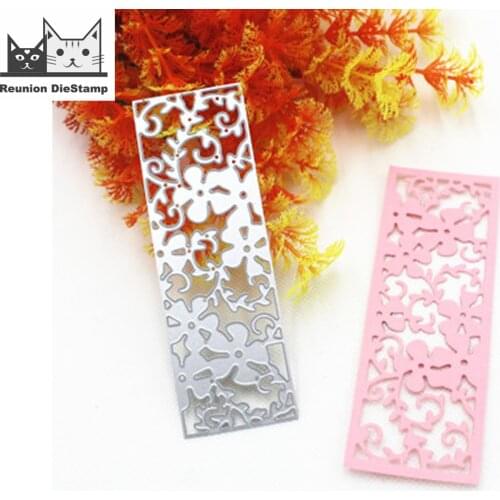 Reunion Hollow Embossing DIY Metal Cutting Dies 3D DIY Scrapbooking Carbon Craft Die Photo Invitation Cards Decoration 12.1*4cm
