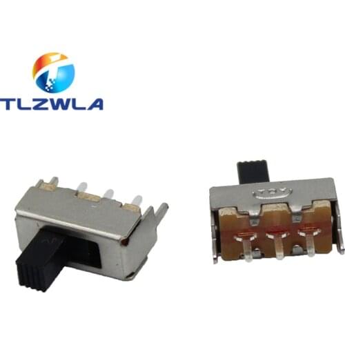 10pcs SS12F44 3Pin Switch SS-12F44G4 Single Row Vertical Toggle Switch Handle Length 4MM