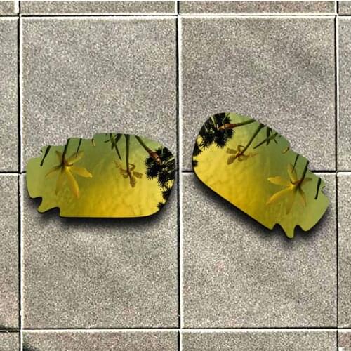 24K Gold Polarized Sunglasses Replacement Lens for-Oakley Jawbone Vented Frame 100% UV Protection Good Fitness