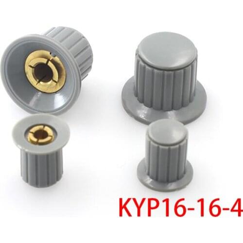 5PCS KYP16-16-4 Grey Knob Button Cap Is Suitable For WXD3-13-2W Turn Around Special Potentiometer Knob