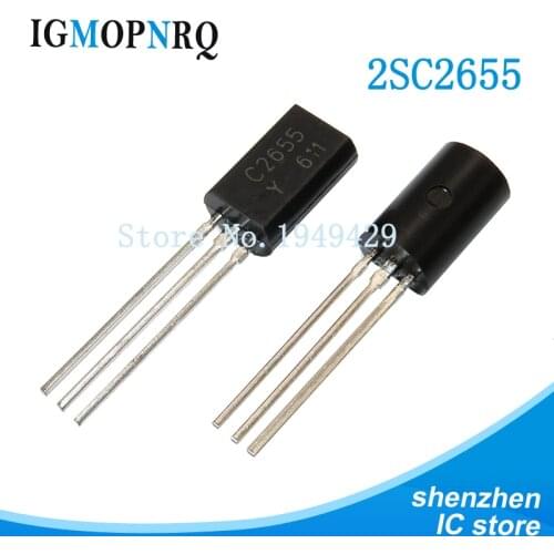 50PCS/Lot New C2655 2SC2655 2SC2655-Y TO-92L Triode Wholesale Electronic