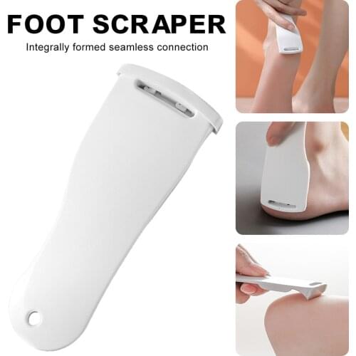 Foot Scrubber Pedicure Tools Profession Scrape Knife File for Heels Calluses Blades Bath Exfoliating Smooth Feet CareTool