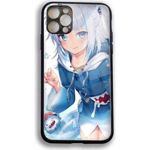 Cute comic girl Phone Case Tempered Glass For iPhone 12 Pro Max Mini 11 Pro XR XS MAX 8 X 7 6S 6 Plus SE 2020 case