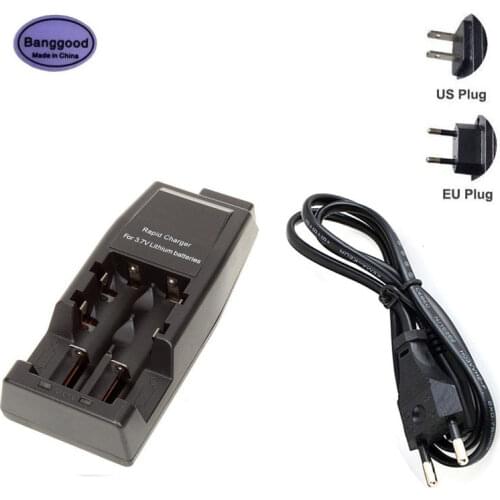 Banggood WF-139 2 Slots Multifunctional Charger for 18650 14500 18500 17670 17500 Lithium Li-ion Battery Table Desk Dock Charger