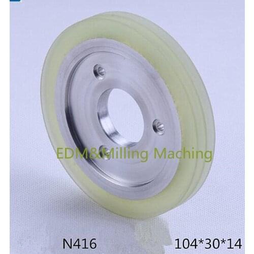 Wire EDM Machine N416 6EC100B404 Tension guide wire wheel 104*30*14mm For CNC Makino Machine W32FB/W53FB/UJ Service