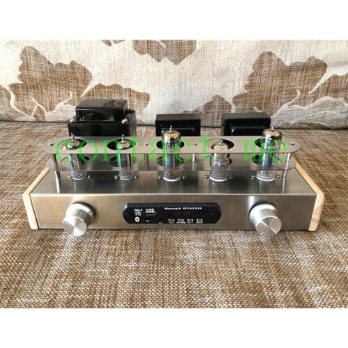 Hot sell! 6H2N 6P14 tube power amplifier DIY kit, delicate high frequency, round intermediate frequency, flexible low frequency