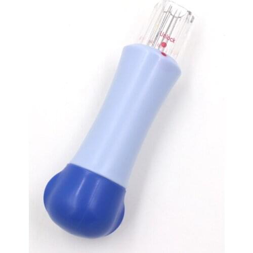 1pcs Wool Felting Needle Pen Tool Blue Wool Felting Handle Holder Applique Craftwork Felt Tools DIY Sewing Tools Accessory