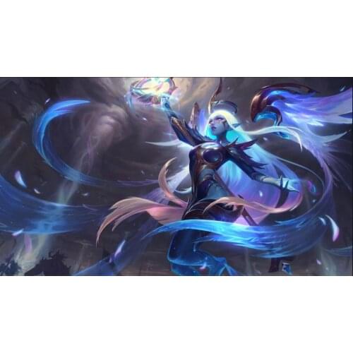 Custom made Soraka LOL Cosplays Nightbringer Dawnbringer soraka cosplay costume Full set props weapons