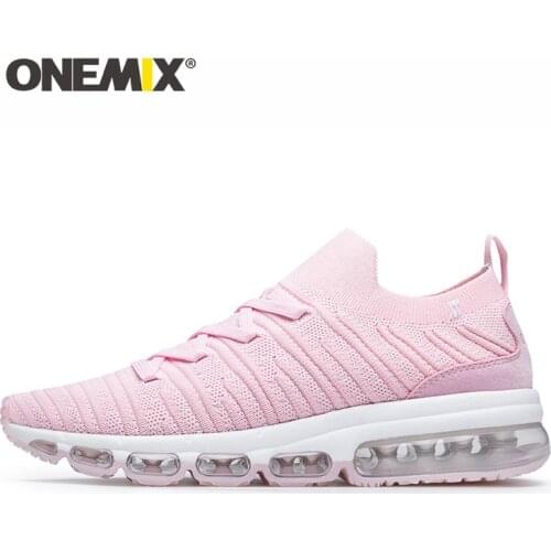 ONEMIX 2021 new fashion Sneakers Women Tennis Shoes Summer Breathable Mesh Knitted Trainer Fashion Female Fitness Sport Shoes