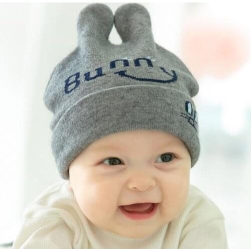 Cute Autumn Winter Warm Baby Hat Woolen Cap Toddler Infant Baby Girls Boys Knitted Hats Kids Warm Caps For 0-5 years children