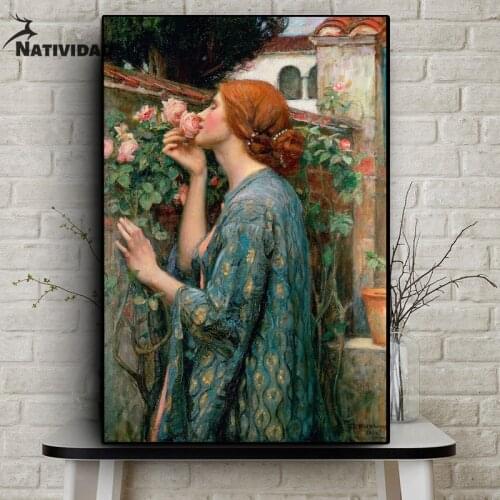 Medieval Black and White Artwork, Conceptual Art, Bohemian Decoration, Abstract Monochrome Landscape, Contemporary Art Decoratio